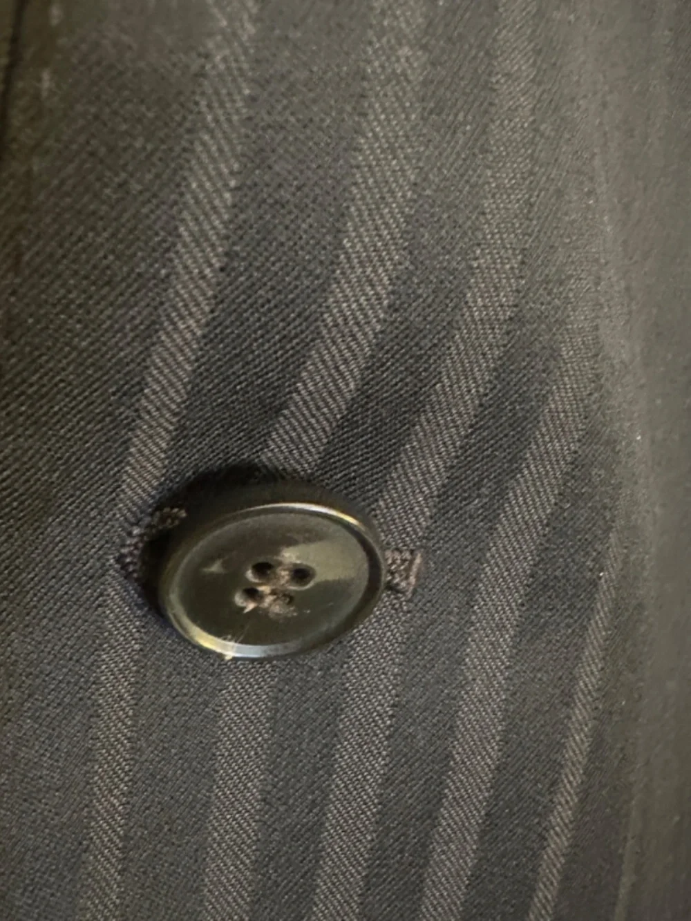 Z Zegna Peak Lapel Blazer EU 54R / ~US 44R Gently worn 100% wool texture stripe